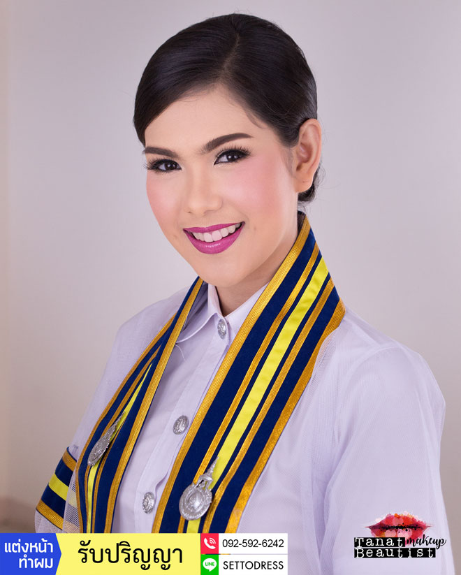 แต่งหน้ารับปริญญา-ราชมงคล-ธัญบุรี-คลอง6-TanatBeautist 59-059