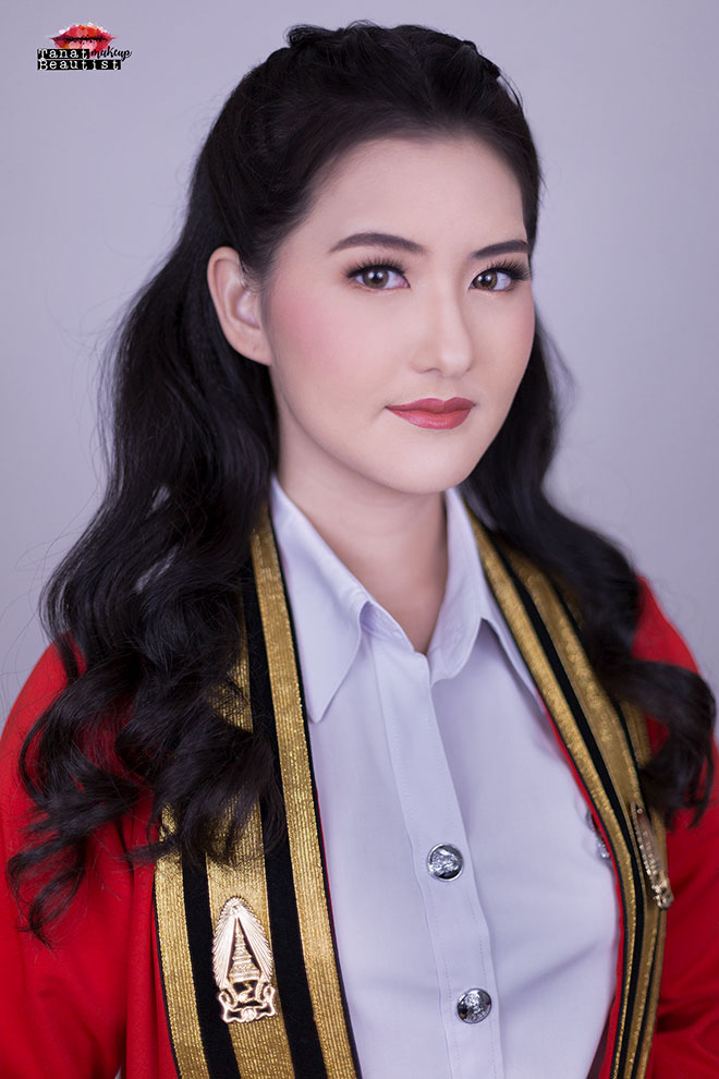 แต่งหน้ารับปริญญา พระจอมเกล้า ลาดกระบัง พระนครเหนือ ธนบุรี TanatBeautist 61-022a