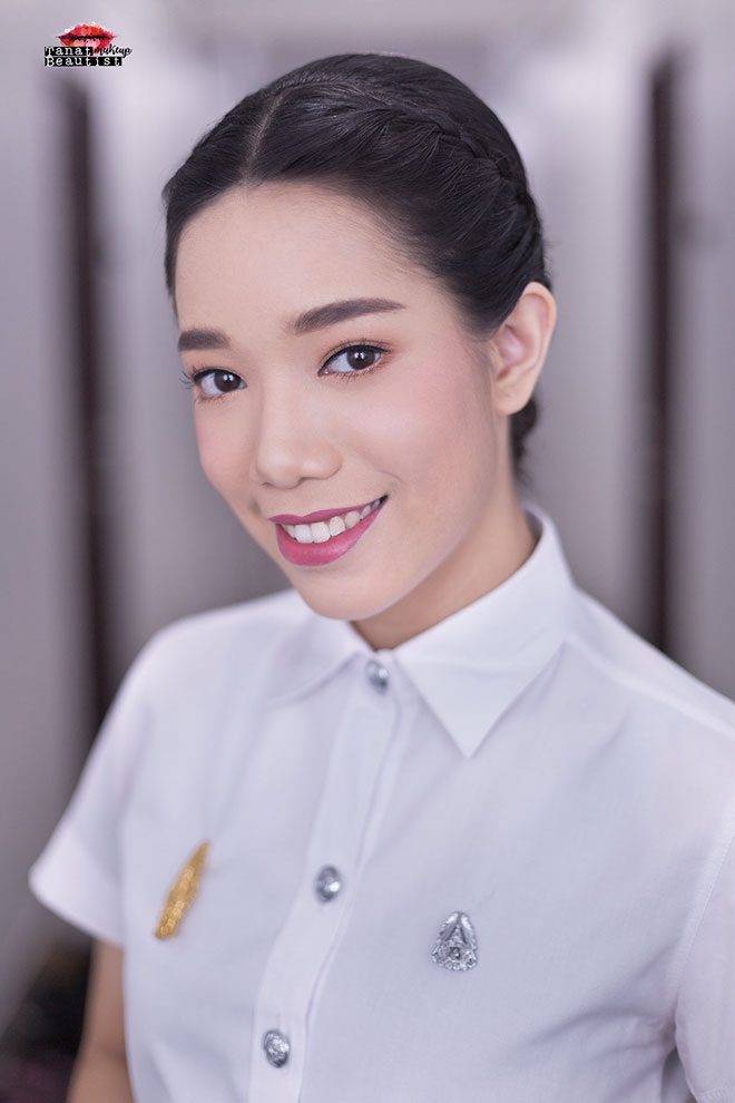 แต่งหน้ารับปริญญา พระจอมเกล้า ลาดกระบัง พระนครเหนือ ธนบุรี TanatBeautist 61-109