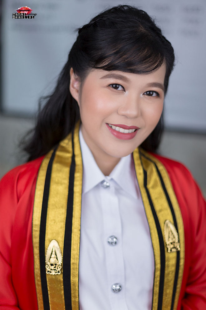 แต่งหน้ารับปริญญา พระจอมเกล้า ลาดกระบัง พระนครเหนือ ธนบุรี TanatBeautist 62-069