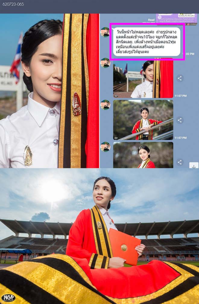 แต่งหน้ารับปริญญา ลาดกระบัง พระนครเหนือ ธนบุรี TanatBeautist คำชม-620723-065