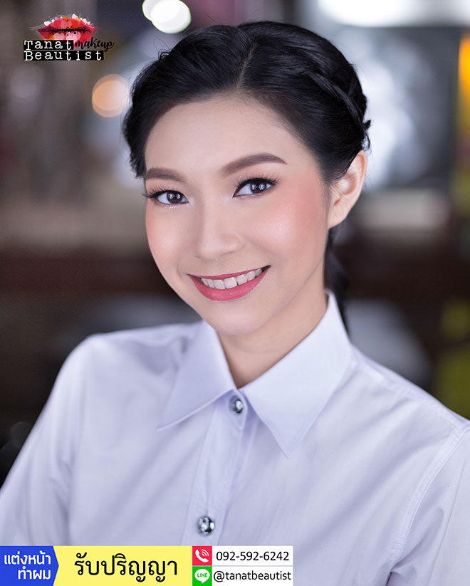 ช่างแต่งหน้ารับปริญญา จุฬาลงกรณ์ TanatBeautist 61-034