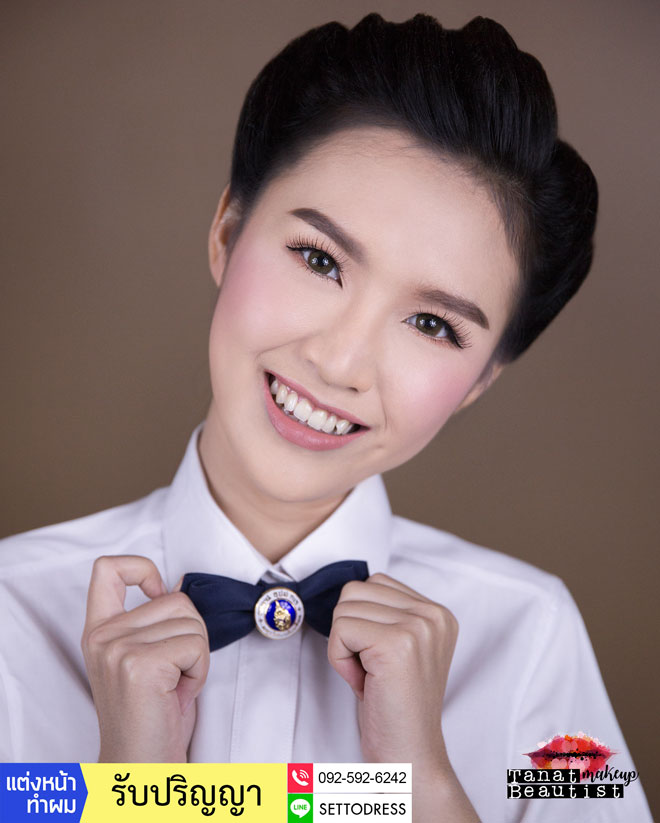 แต่งหน้ารับปริญญา มหิดล ศาลายา ศิริราช TanatBeautist 60-042