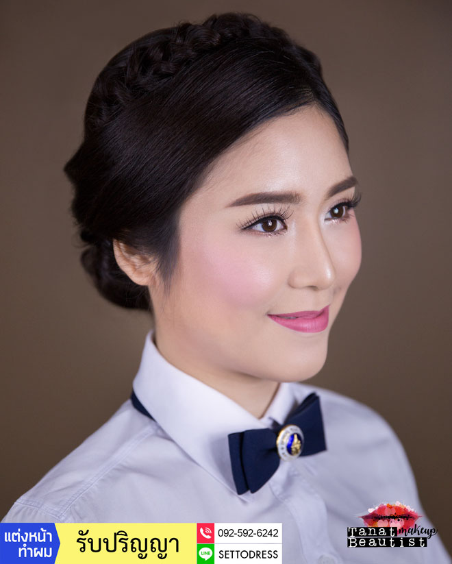 แต่งหน้ารับปริญญา มหิดล ศาลายา ศิริราช TanatBeautist 60-044