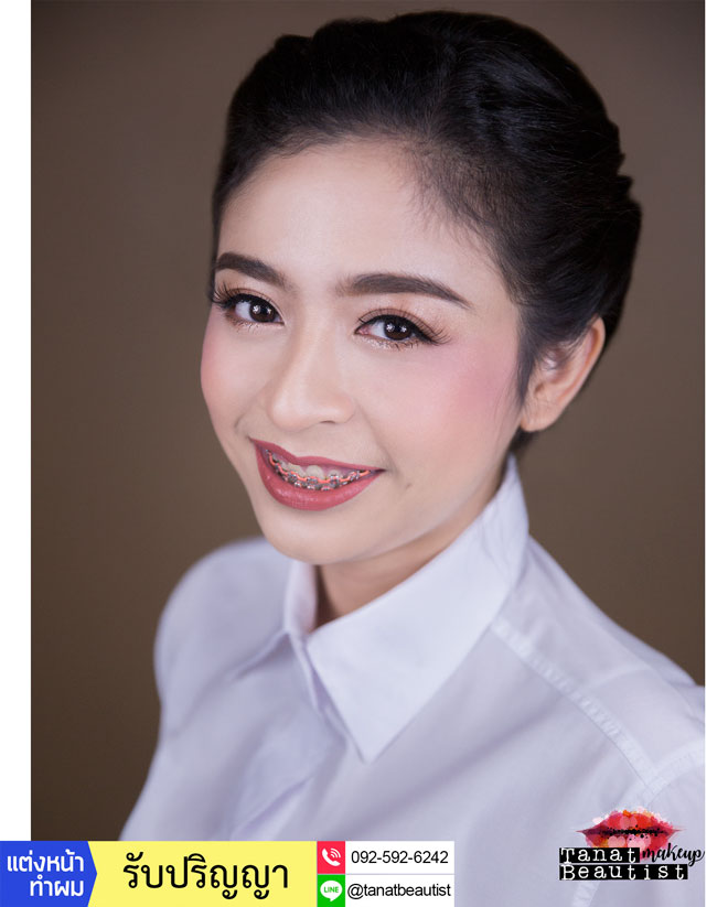 แต่งหน้ารับปริญญา มหิดล ศาลายา ศิริราช TanatBeautist 60-050