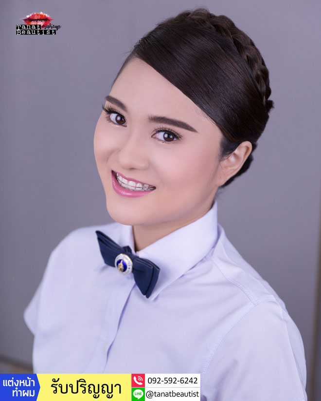 แต่งหน้ารับปริญญา มหิดล ศาลายา ศิริราช TanatBeautist 61-024