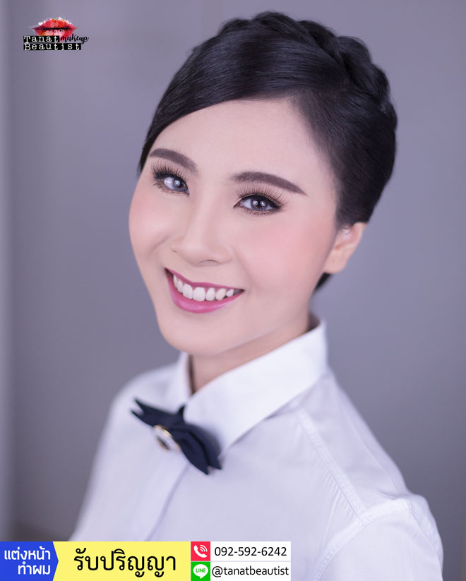 แต่งหน้ารับปริญญา มหิดล ศาลายา ศิริราช TanatBeautist 61-027