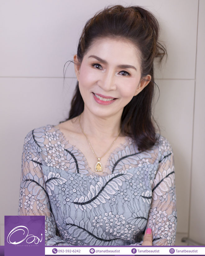 แต่งหน้าผู้ใหญ่ ญาติ แม่เจ้าสาวเจ้าบ่าว TanatBeautist 62-001 คุณปัน น้ากุ้ง