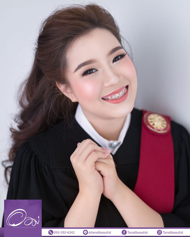 ช่างแต่งหน้ารับปริญญา tanatbeautist 62-028_62กพ16กรุ๊งกริ๊งMumooYippy64