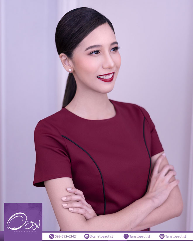 แต่งหน้าสมัครแอร์ สายการบิน tanatbeautist 63-003-ปาล์มLINE-VIETJET-631216